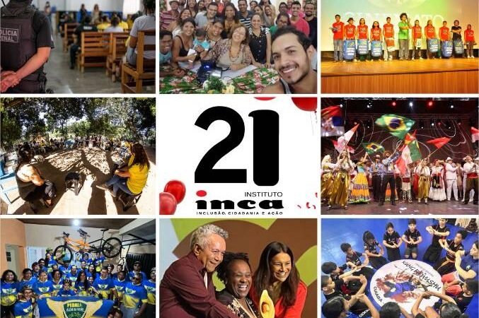 Instituto INCA consolida 21 anos com 108 projetos impactantes