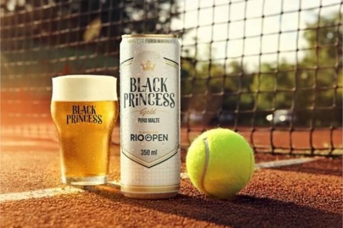 Black Princess celebra o Rio Open 2026 com lata exclusiva inspirada no torneio