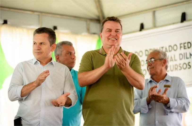 Max Russi participa de autorizações e entregas de obras em municípios do Norte Araguaia