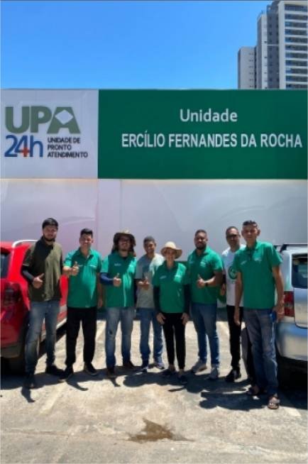 Ilde Taques garante limpeza em unidades de saúde de Cuiabá