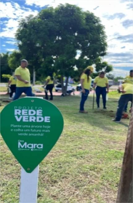Vereadora Dra. Mara inicia 2026 com o projeto ambiental Rede Verde