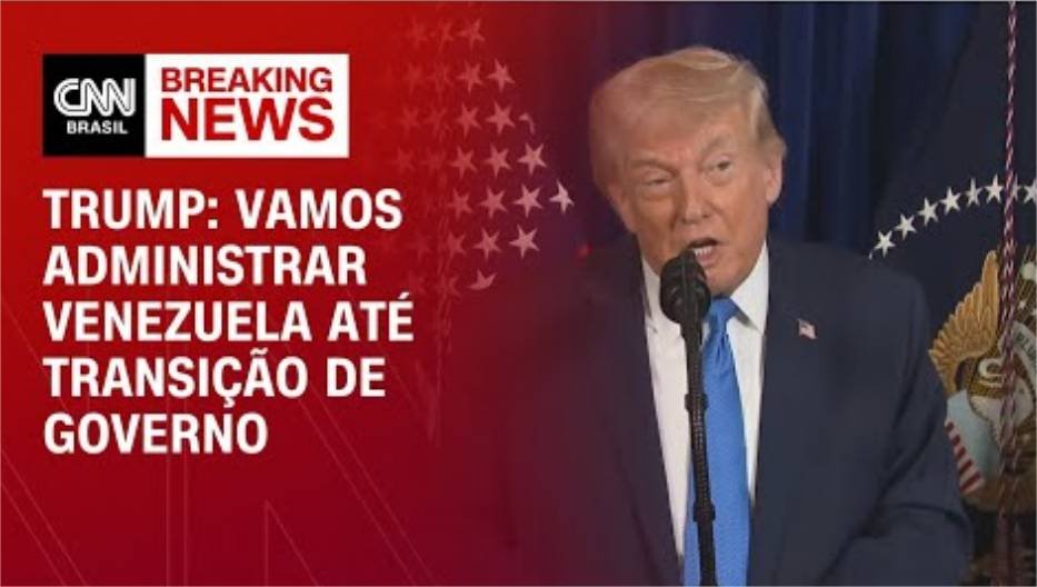 Trump diz que EUA vão governar a Venezuela após captura de Maduro