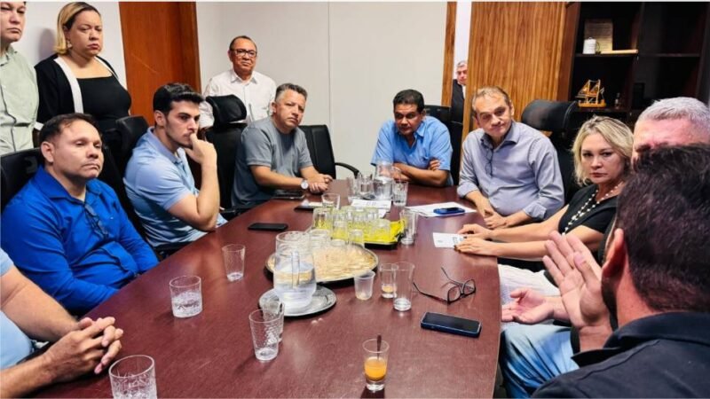 Wilson Santos reforça diálogo ao receber demandas dos vereadores de Várzea Grande