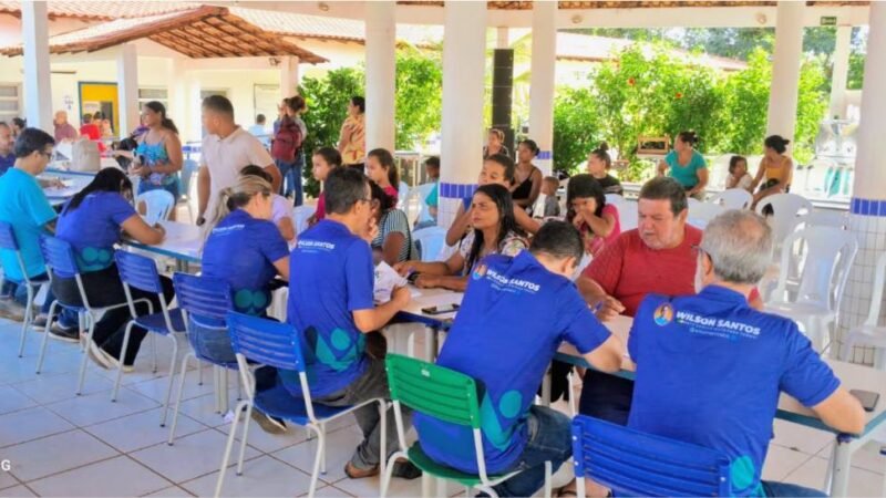 Wilson Santos leva mutirão de cidadania ao Pedra 90 e beneficia centenas de moradores