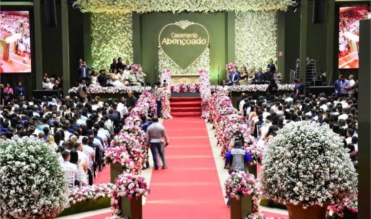 Casais de 24 municípios de Mato Grosso participam do Casamento Abençoado