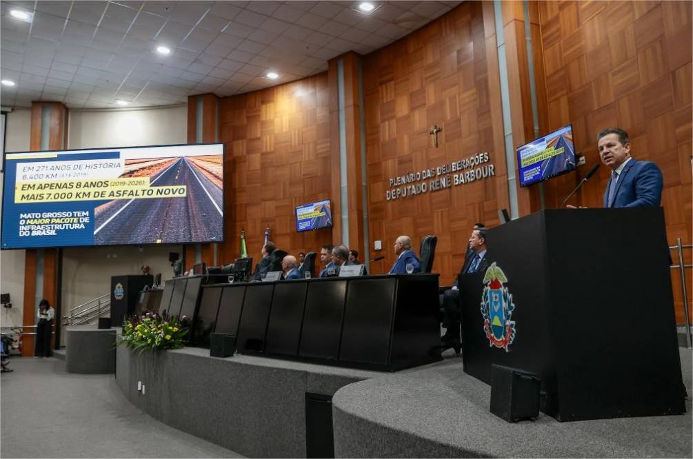 Governador destaca evolução de MT e agradece parceria do Legislativo no crescimento do Estado