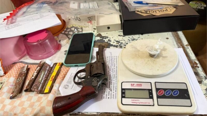 Polícia Civil prende jovem suspeito de tráfico de drogas em Cáceres