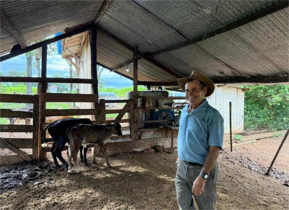 “Temos a chance de melhorar a genética do nosso gado leiteiro”, afirma produtor de Chapada dos Guimarães