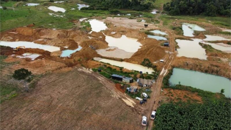 Batalhão Ambiental da PM fecha garimpo irregular no interior de MT