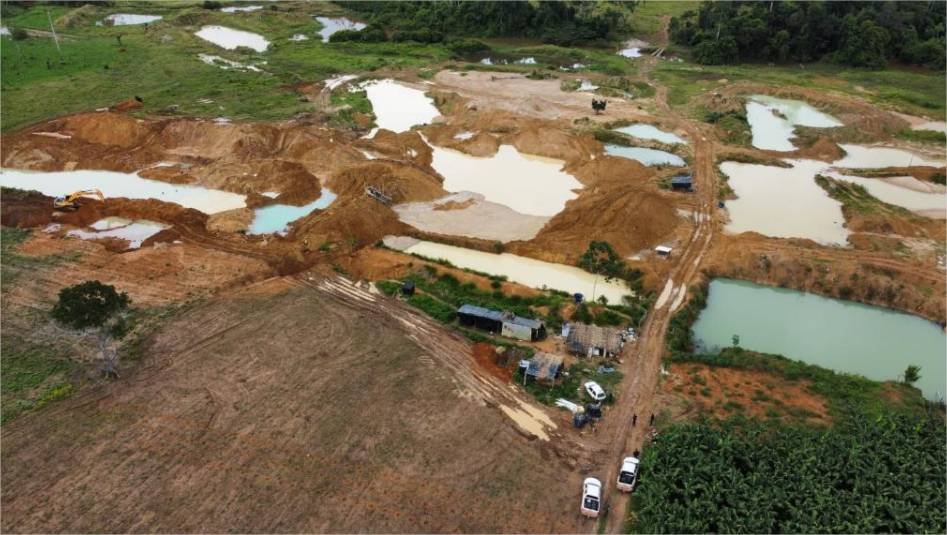 Batalhão Ambiental da PM fecha garimpo irregular no interior de MT