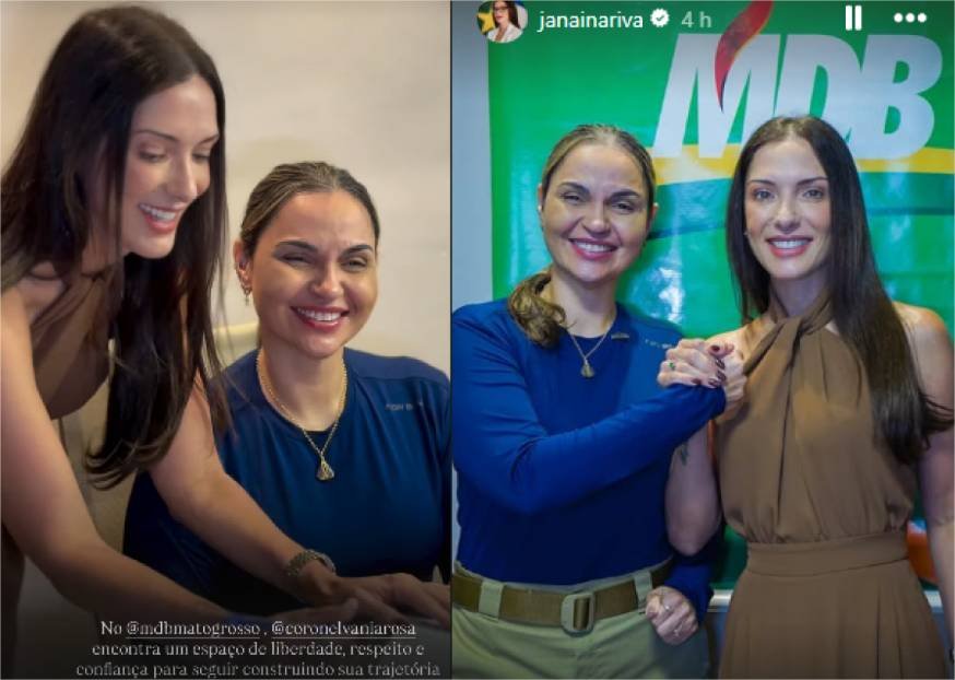 Janaina alfineta Abilio e diz que ‘no MDB, Vânia terá liberdade e autonomia’