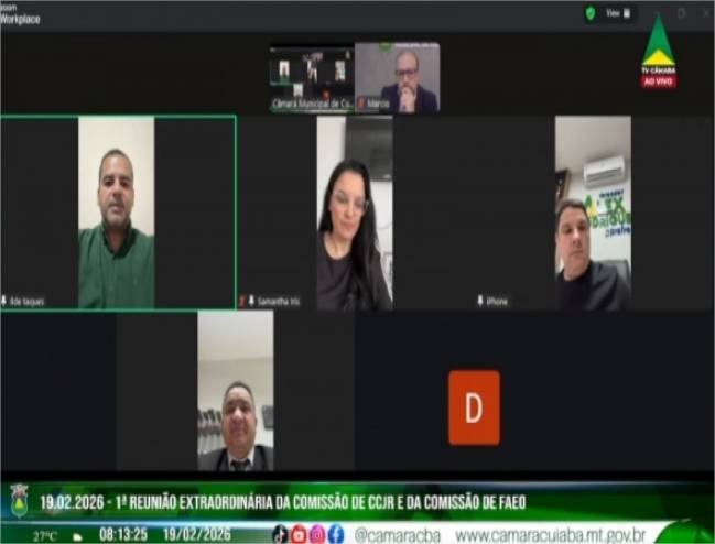 Comissões aprovam projeto que isenta pagamento de IPTU para população que mora em ruas sem asfalto em Cuiabá