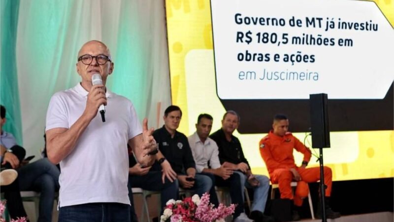 Juscimeira recebe mais R$ 9,7 milhões em obras e investimentos do Governo de MT