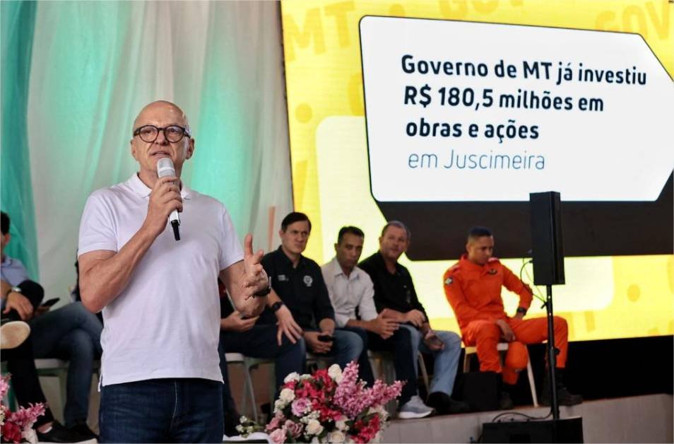 Juscimeira recebe mais R$ 9,7 milhões em obras e investimentos do Governo de MT