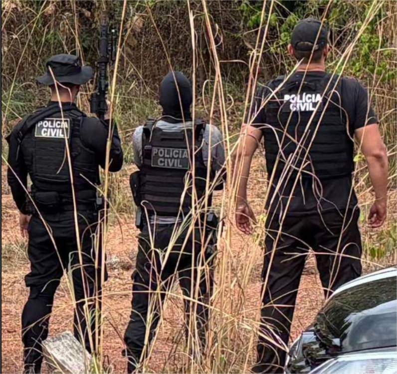 Polícia Civil prende casal de faccionados envolvido em morte e ocultação de cadáver em Vila Rica