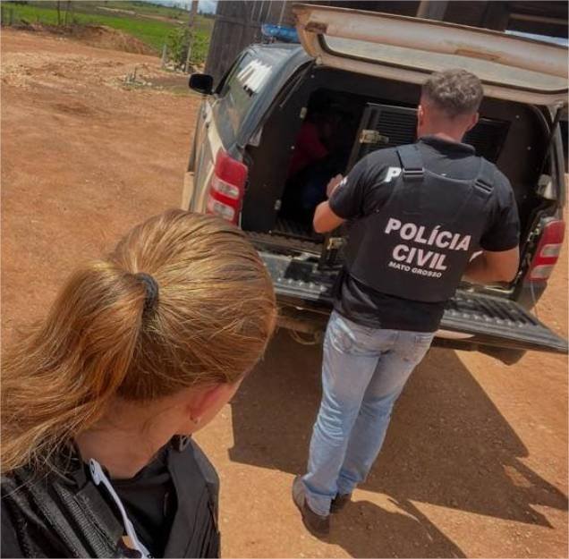 Polícia Civil prende homem por matar colega em fazenda em Rondolândia