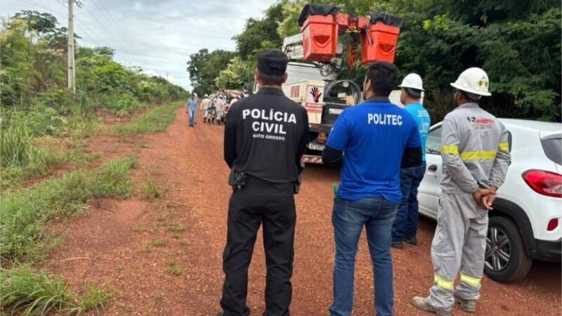 Polícia Civil prende homem por furto de energia e estelionato em Poconé