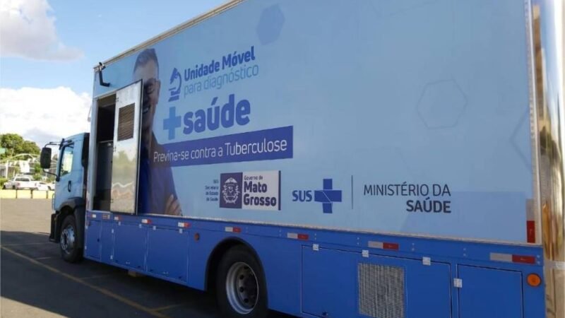 Unidade móvel atende 4,6 mil reeducandos e amplia combate à tuberculose em MT