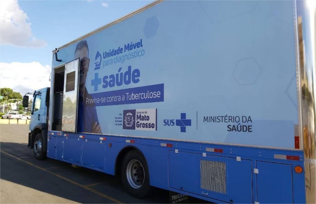 Unidade móvel atende 4,6 mil reeducandos e amplia combate à tuberculose em MT