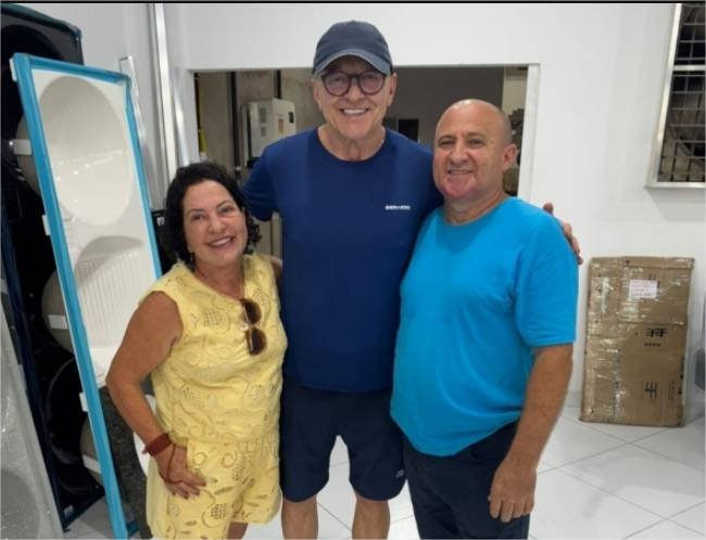 Baixinha Giraldelli e vice-governador visitam Pedra 90 para instalação do Ganha Tempo