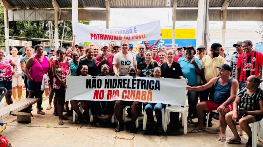 Falta do seguro defeso e denúncias ambientais marcam expedição com pescadores de Santo Antônio de Leverger