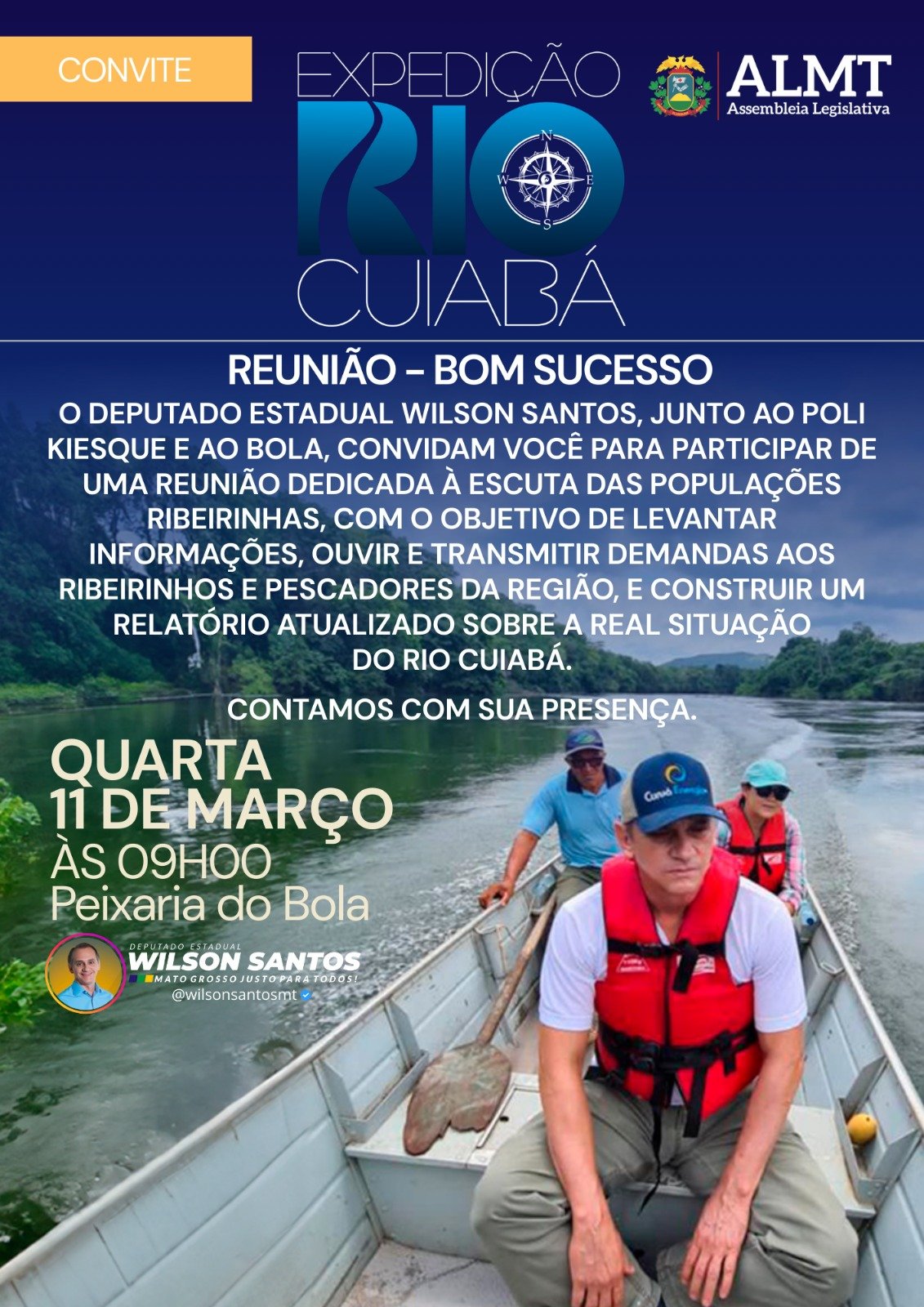 Convite à imprensa – Cuiabá e Várzea Grande