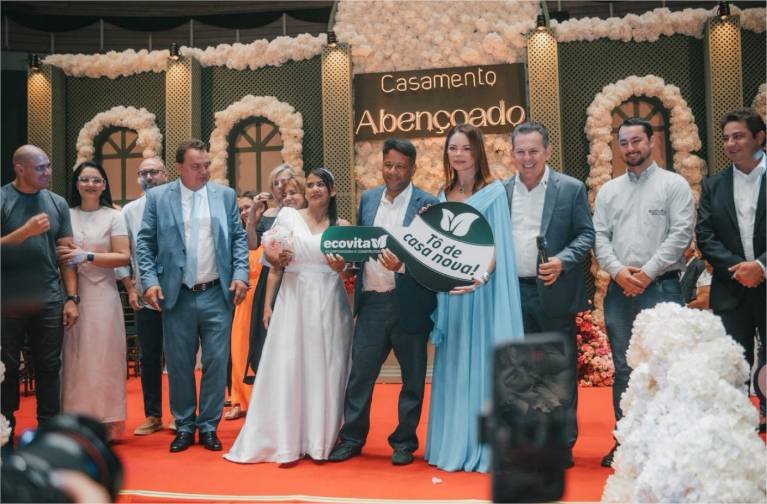 Casamento Abençoado 2026 destina quase uma tonelada de resíduos corretamente