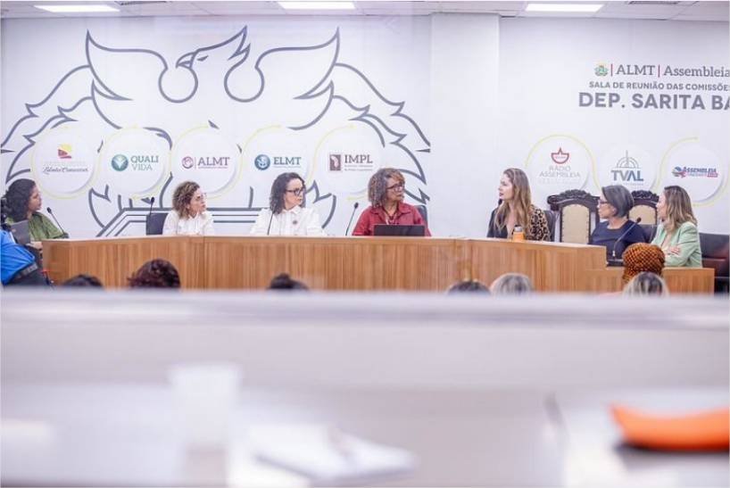 Câmara setorial sobre feminicídio da ALMT realiza audiências em articulação com parlamentares