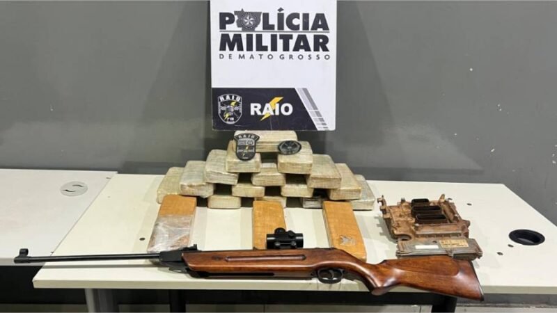 Polícia Militar apreende 18 tabletes de entorpecentes com adolescente em Várzea Grande