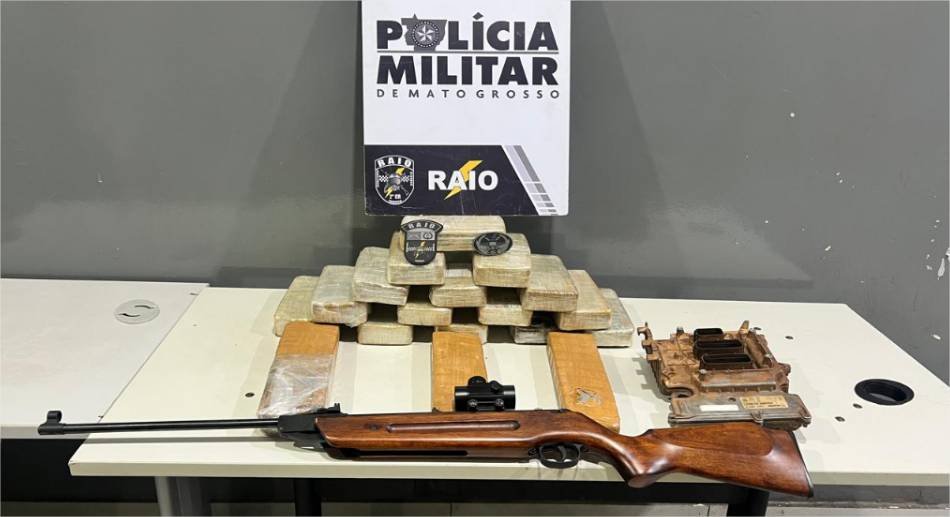 Polícia Militar apreende 18 tabletes de entorpecentes com adolescente em Várzea Grande