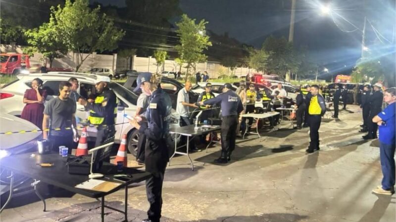 Operação Lei Seca prende 48 condutores em quatro cidades de Mato Grosso