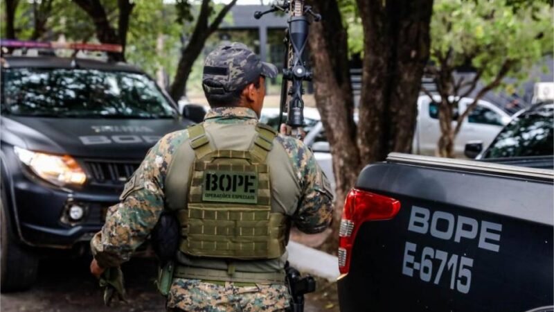 Bope recebe R$ 2,3 milhões em fuzis e drones do Governo de MT nesta sexta-feira (27)