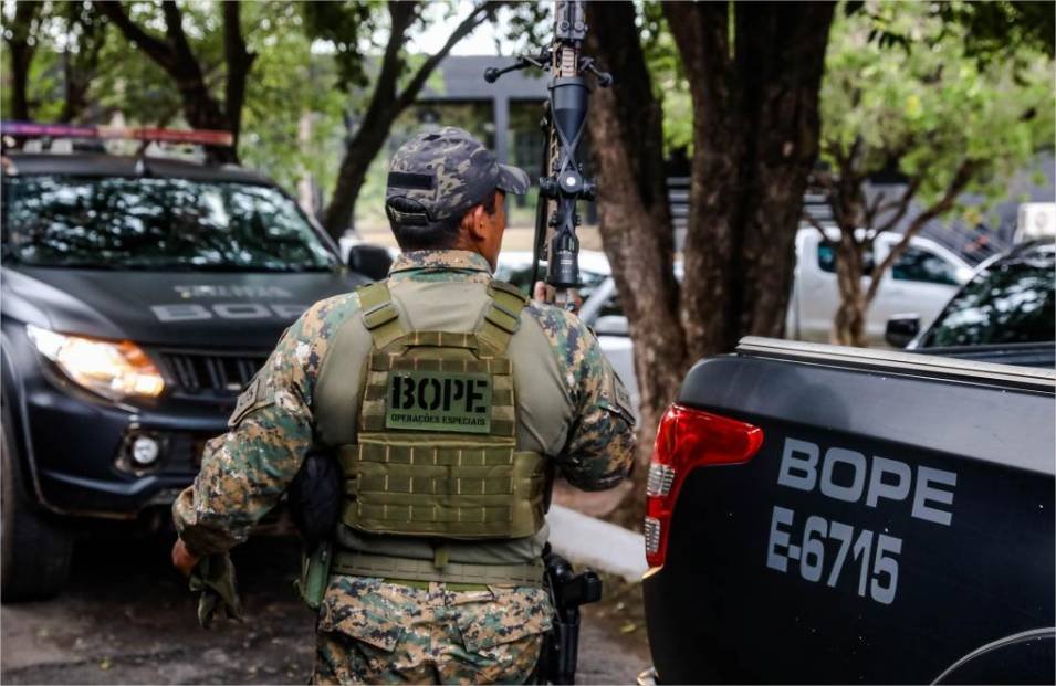 Bope recebe R$ 2,3 milhões em fuzis e drones do Governo de MT nesta sexta-feira (27)