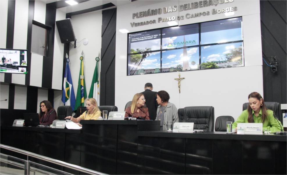 Câmara de Cuiabá retoma sessões presenciais em 12 de março