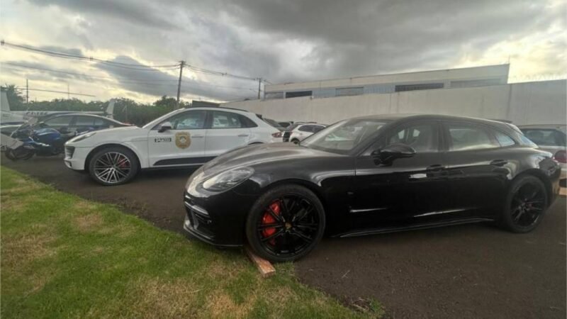 Polícia Civil apreende Porsche Panamera de liderança de facção investigada na Operação Imperium