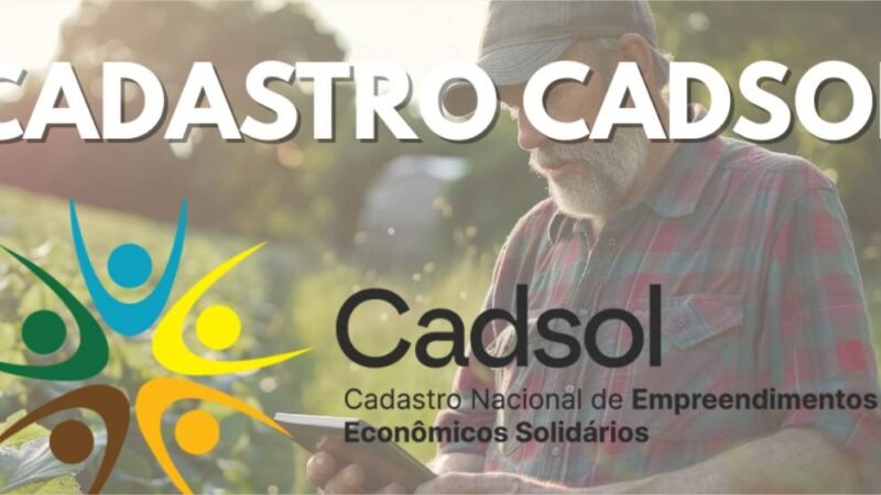 Prazo para inscrição em comissão do CADSOL termina em 25 de março