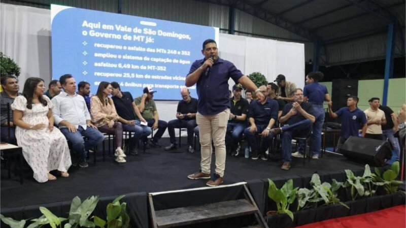 “Apoio do Governo de MT permite planejamento de ações positivas para população”, afirma prefeito