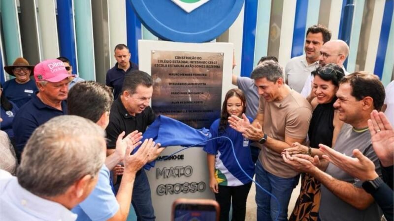 Governo de MT inaugura escolas em Sorriso e Vera e reforça avanço dos investimentos em educação
