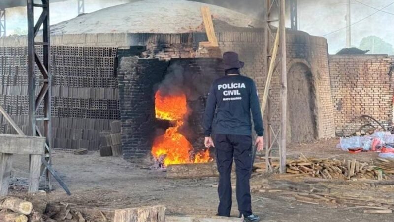 Polícia Civil incinera em Cáceres 800 quilos de entorpecentes apreendidos na região de fronteira