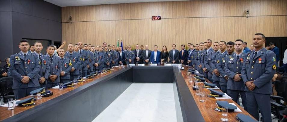 Policiais militares que participaram da Operação Canguçu são promovidos por Ato de Bravura pelo Governo de MT