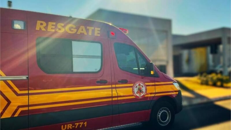 Corpo de Bombeiros socorre bebê de 36 dias engasgado com leite materno