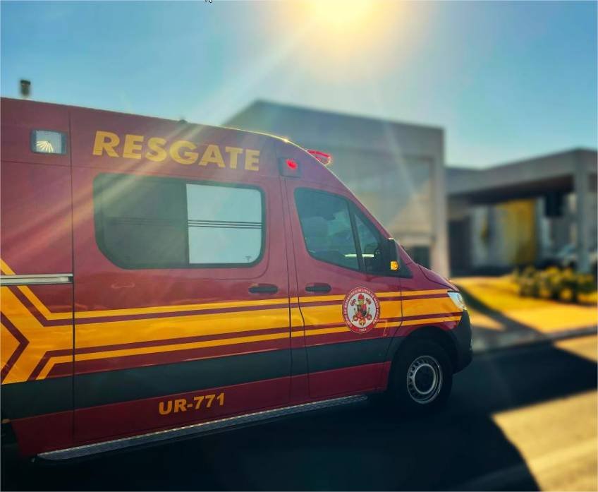 Corpo de Bombeiros socorre bebê de 36 dias engasgado com leite materno