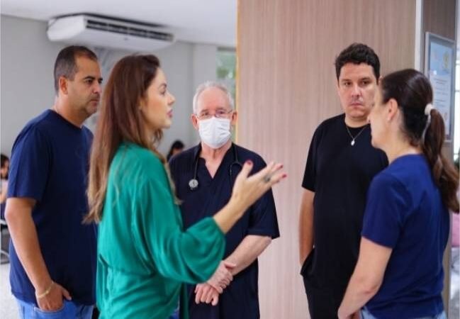 Comissão de Saúde da Câmara de Cuiabá realiza visita técnica ao Hospital Santa Helena