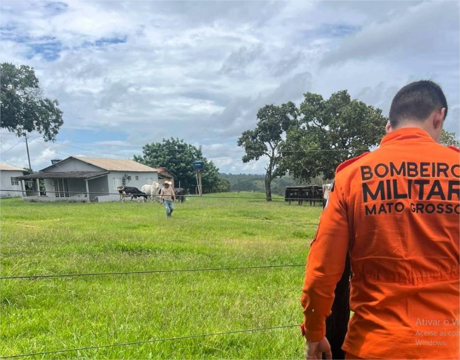 Corpo de Bombeiros identifica áreas de risco e orienta proprietários sobre construção de aceiros