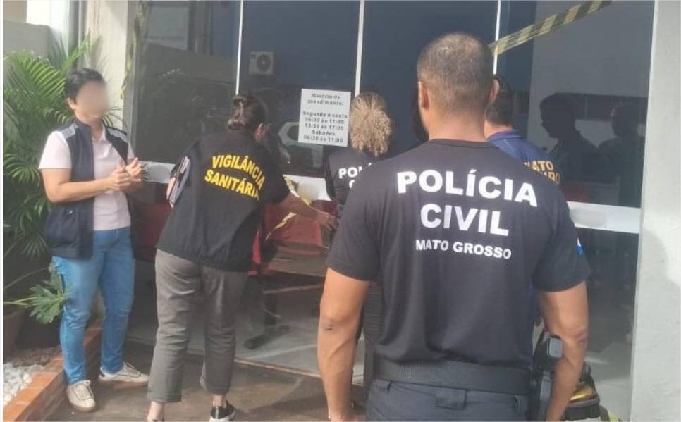 Polícia Civil cumpre mandado em laboratório investigado por falsidade ideológica e documental