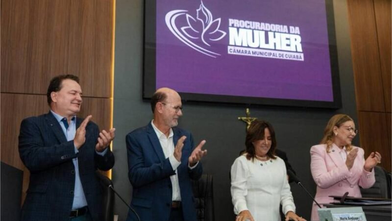 Max Russi prestigia instalação da Procuradoria Especial da Mulher na Câmara de Cuiabá