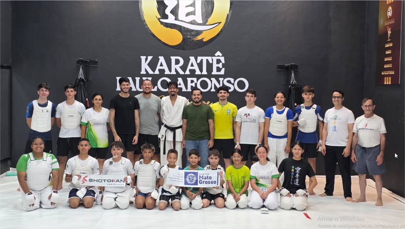 Associação Centro América de Karatê Shotokan embarca para Brasileiro da JKA em Belém com delegação de 18 atletas
