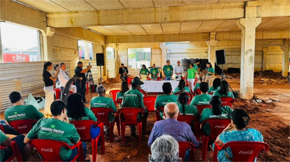 Wilson Santos viabiliza alternativa de financiamento para finalizar as obras do Shopping Popular