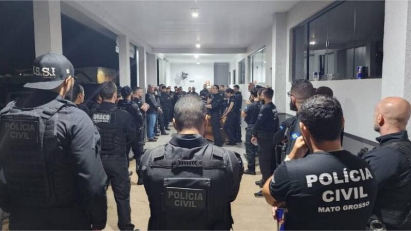 Polícia Civil mira facção criminosa que planejava homicídios contra grupo rival em Peixoto de Azevedo