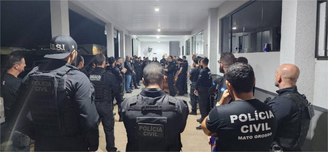 Polícia Civil mira facção criminosa que planejava homicídios contra grupo rival em Peixoto de Azevedo